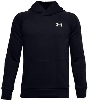 Under Armour Pulover UA RIVAL COTTON HOODIE-BLK S