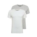 Levi's t-shirt (2-pack) - bela. Lahek t-shirt iz kolekcije Levi's. Model izdelan iz tanke, elastične pletenine.