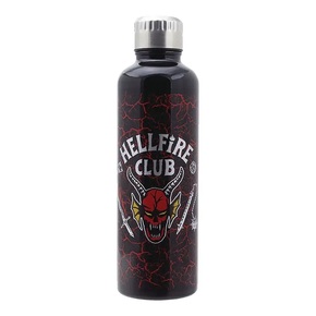 Paladone Stranger Things Steklenička iz nerjavečega jekla - Hellfire Club