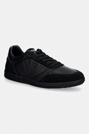 Superge EA7 Emporio Armani - črna. Superge iz kolekcije EA7 Emporio Armani