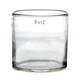 WEBHIDDENBRAND DutZ steklena vaza, Cilinder 1, višina 14 cm, premer 14 cm, barva prozorna