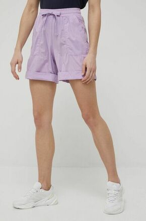 Deha Hlače - vijolična. Kratke hlače iz zbirke Deha. Model narejen iz gladek material.