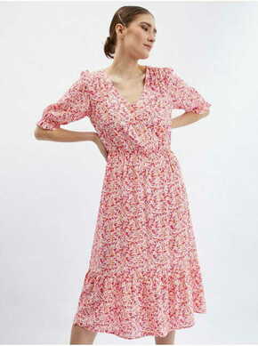 Orsay Temno rožnata ženska obleka ORSAY_471699324000 44