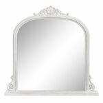 slomart stensko ogledalo 103 x 5 x 108 cm kristal les bela