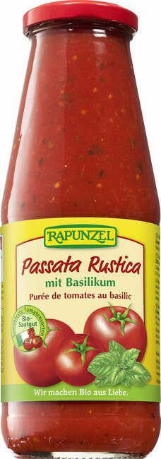 Rapunzel Bio Passata Rustica z baziliko - 680 g