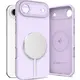 Ovitek TECH-PROTECT SILIKON MAGSAFE IPHONE 17 AIR VIOLETNA/SIVA (5906302330188)