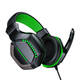 Joyroom JR-HG1 gaming slušalke, 3.5 mm, zelena/črna, mikrofon