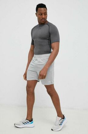 Kratke hlače za vadbo Fila Lich siva barva - siva. Kratke hlače za vadbo iz kolekcije Fila. Model izdelan iz hitrosušečega materiala.