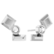 Calvin Klein Čudoviti jekleni uhani s kristali 35000234