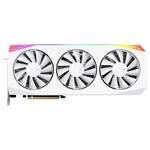 XFX Mercury AMD Radeon RX 9070XT OC White Gaming Edition with RGB, 16GB DDR6