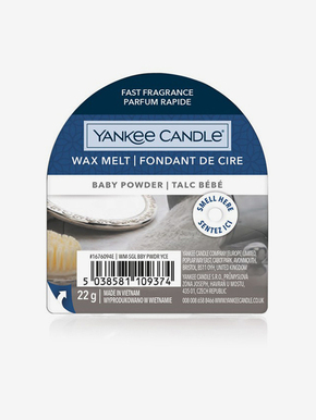 Yankee Candle Baby Powder Aromaterapevtski vosek