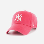 47brand kapa New York Yankees - roza. Baseball kapa iz kolekcije 47brand. Model izdelan iz gladek material z vložki.