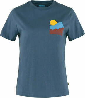 Fjällräven Nature T-Shirt W Indigo Blue M Majica na prostem