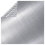 vidaXL Pravokotno pokrivalo za bazen 1000x600 cm PE srebrno