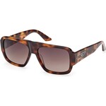 GCDS GD0069 52F ONE SIZE (56) Havana/Rjava