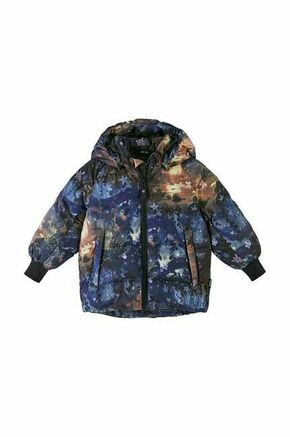 Otroška zimska jakna Reima Moomin Lykta črna barva - črna. Otroška zimska jakna iz kolekcije Reima. Delno podložen model