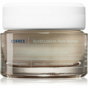 Korres Apothecary Wild Rose Brighter Days Intense-Cream osvetljevalna krema proti gubam za obraz 40 ml za ženske
