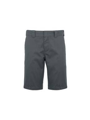 Bombažne kratke hlače Dickies siva barva - siva. Kratke hlače iz kolekcije Dickies. Model izdelan iz gladke tkanine. Model iz izjemno udobne bombažne tkanine.