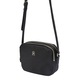 Torbica Tommy Hilfiger črna barva - črna. Majhna torbica iz kolekcije Tommy Hilfiger. Model na zapenjanje, izdelan iz tekstilnega materiala.