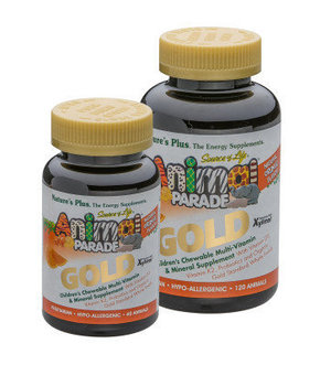 Animal Parade GOLD Multivitamin pomaranča - 120 tab. liz.