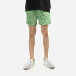 Kratke hlače za kopanje Happy Socks - zelena. Kopalne kratke hlače iz kolekcije Happy Socks. Model izdelan iz vzorčastega materiala.