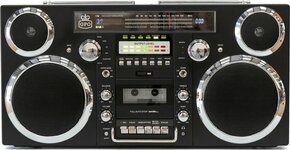 GPO Brooklyn /Ghetto Blaster/ Bluetooth/DAB + prenosni kasetni predvajalnik CD boombox