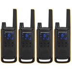 Motorola komplet radijskih postaj T82 Extreme Walkie Talkie Quad Pack