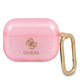 Guess GUAPUCG4GP AirPods Pro pokrovček roza/pink Glitter Collection