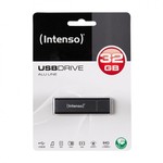 Intenso Alu Line 32GB USB ključ, črna