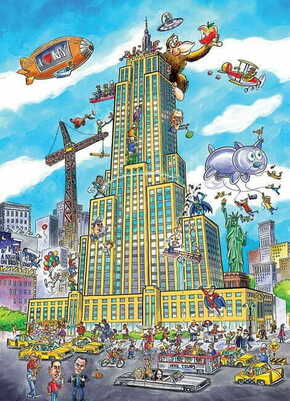 Cobble Hill Puzzle DoodleTown: Empire State 1000 kosov