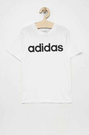Adidas Majice bela XS Essentials Linear JR