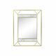 BigBuy Stensko ogledalo DKD Home Decor 60 x 1,5 x 80 cm zlato (obnovljeno A)