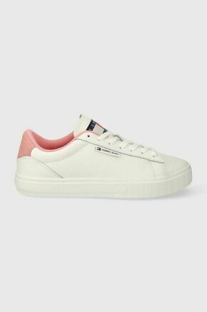 Superge Tommy Jeans TJW CUPSOLE SNEAKER ESS roza barva