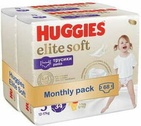 Huggies hlačke iz plenic Elite Soft Pants vel. 5