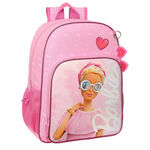 šolski nahrbtnik barbie girl roza 33 x 42 x 14 cm