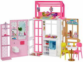 Mattel Mattel Barbie Zložljiva hišica HCD47