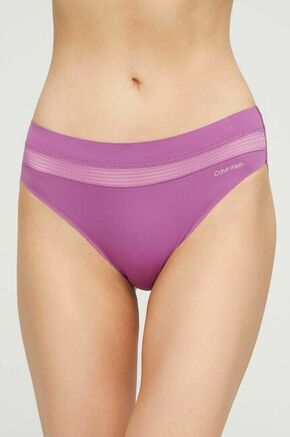 Spodnjice Calvin Klein Underwear vijolična barva - vijolična. Spodnjice iz kolekcije Calvin Klein Underwear. Model izdelan iz enobarvnega materiala.