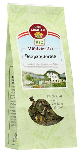 Österreichische Bergkräuter Mühlviertler ćaj z gorskimi zelišči - Zrahljano