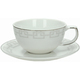 ANDREA FONTEBASSO set skodelica za čaj s podstavkom Odeon Musa 200 ml, 6 kos, porcelan