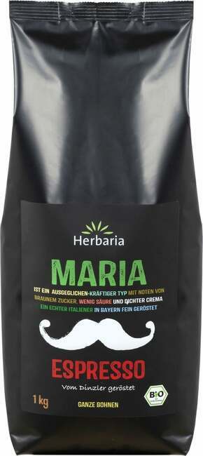 Herbaria Bio espresso "Maria" cela zrna - 1.000 g