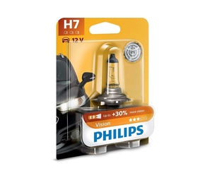 Philips halogenska žarnica H7 Vision + 30%