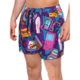 OMBRE Pánske šortky plavecké BECKETT fialová farba MDN115965 S