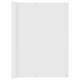 Balkonsko platno belo 120x400 cm oksford blago