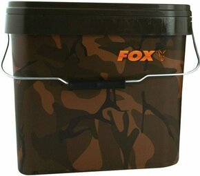 Fox Fishing Camo Square Bucket 17 L