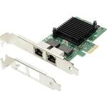 Digitus mrežna kartica PCIe 2xRJ45 + Low Profile DN-10132