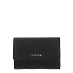 Calvin Klein Majhna ženska denarnica Ck Must Small Trifold_Epi Mono K60K611931 Črna