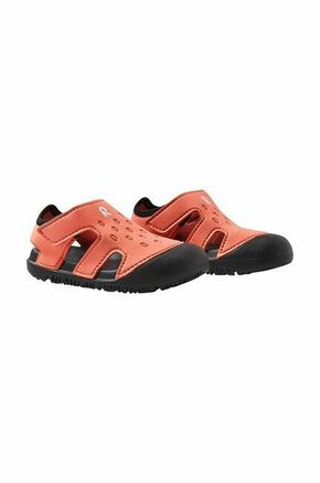 Otroški sandali Reima rdeča barva - rdeča. Otroški sandali iz kolekcije Reima. Model izdelan iz sintetičnega materiala.