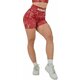 Nebbia High Waisted Leggings Shorts 5" Hammies Red M Fitnes hlače