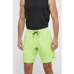 Kratke hlače za vadbo Reebok Workout Ready zelena barva - zelena. Kratke hlače za vadbo iz kolekcije Reebok. Model izdelan iz materiala, ki absorbira vlago.