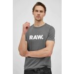 G-Star Raw T-shirt - zelena. T-shirt iz zbirke G-Star Raw. Model narejen iz tiskane tkanine.